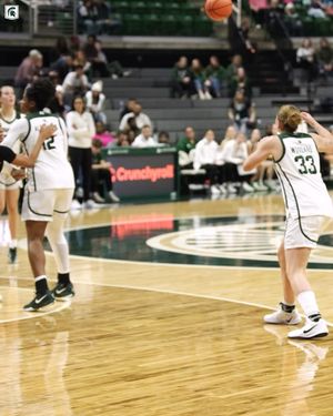 Image post by @msu_wbasketball on Instagram