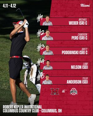 Image post by @miamioh_golf on Instagram