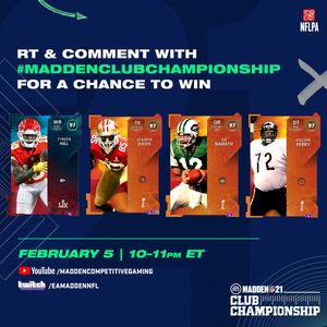 Image post by @EAMaddenNFL_MCS on Twitter