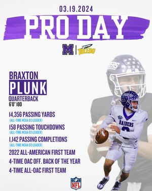 Image post by @mountunionfb on Instagram