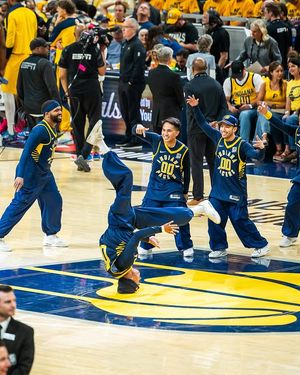 Image post by @pacershypecrew on Instagram