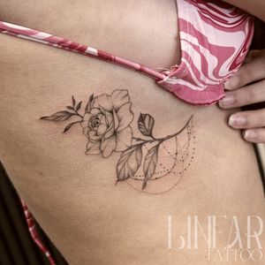 Image post by @christina.lineartattoo on Instagram