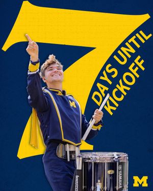 Image post by @umichband on Instagram
