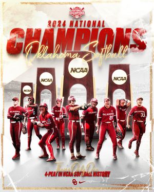 Image post by @OU_Softball on Twitter