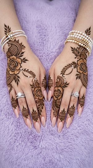 Image post by @mehndi_design4u on Instagram