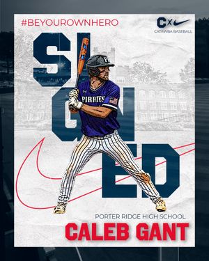 Image post by @CatawbaBaseball on Twitter