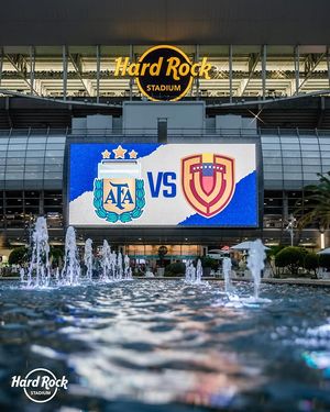 Image post by @hardrockstadium on Instagram
