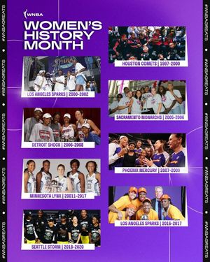 Image post by @WNBA on Twitter