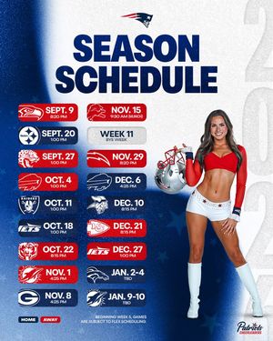 Image post by @patriotscheerleaders on Instagram
