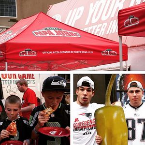 Image post by @papajohns on Instagram