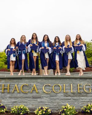 Image post by @ithaca_softball on Instagram