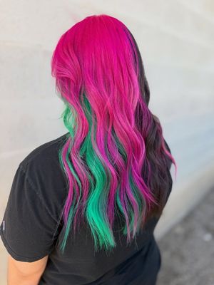 Image post by @punkyhaircolour on Instagram