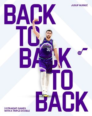 Image post by @utahjazz on Instagram