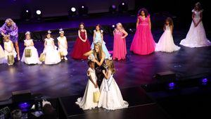 Video post by @missvavolpageant on Facebook