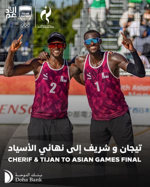 Text post by @qatar_olympic on Twitter/X