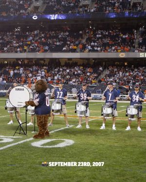 Image post by @chicagobearsdrumline on Instagram