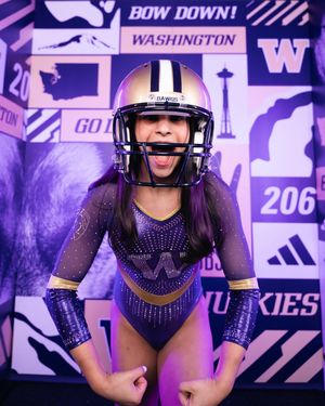 Image post by @uwgymnastics on Instagram