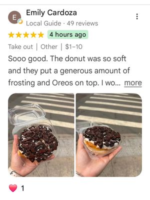Image post by @bakedcravingsny on Instagram