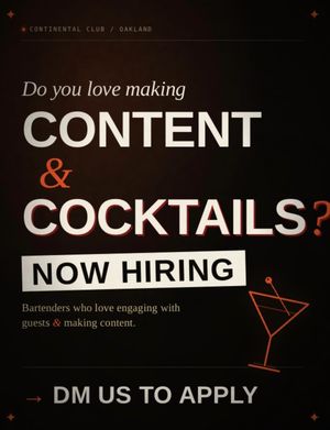 Image post by @continentalcluboakland on Instagram