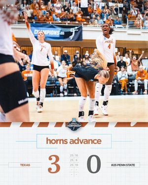 Image post by @texasvolleyball on Instagram