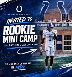 Image post by @paladinfootball on Instagram