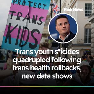 Image post by @pinknews on Instagram