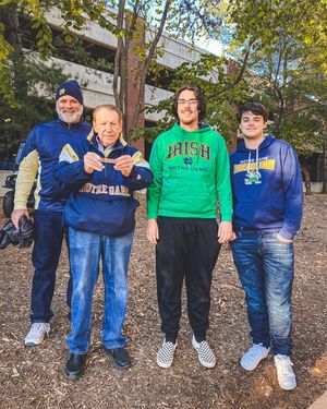Image post by @thefightingirish on Instagram