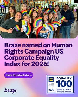 Image post by @braze on Instagram