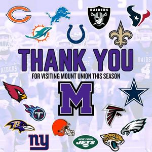 Image post by @mountunionfb on Instagram