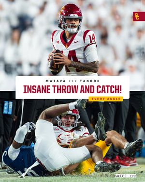 Image post by @uscfb on Instagram