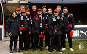 Image post by @acmilan on Twitter