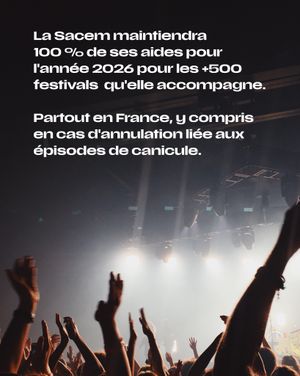 Image post by @sacem on Instagram