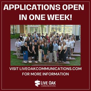 Image post by @LiveOakCommunications on Facebook