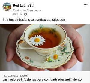 Image post by @redlatina on Facebook