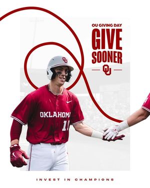 Image post by @OklahomaBaseball on Facebook