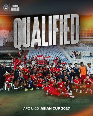 Image post by @timnasindonesia on Instagram