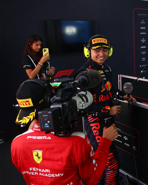 Image post by @formula2 on Instagram