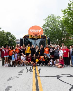 Image post by @thehoopbus on Instagram