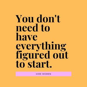 Image post by @hire.women on Instagram