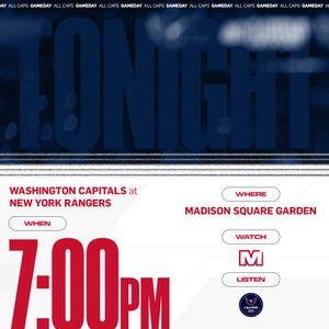 Image post by @Capitals on Twitter