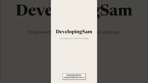 Video post by @developingsam1597 on YouTube