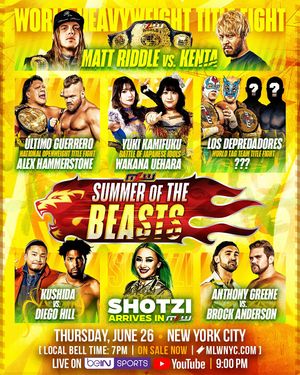 Image post by @majorleaguewrestling on Instagram