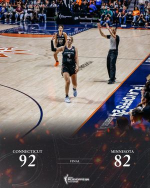 Image post by @ConnecticutSun on Twitter