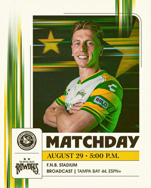 Image post by @tampabayrowdies on Instagram