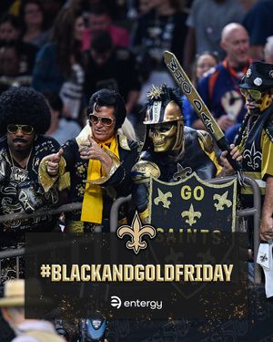 Image post by @saints on Instagram