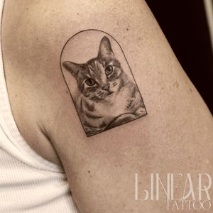 Image post by @christina.lineartattoo on Instagram