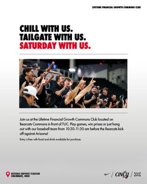 Image post by @GoBearcatsBASE on Twitter