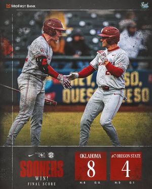 Image post by @ou_baseball on Instagram