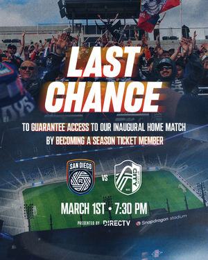 Image post by @sandiegofc on Instagram