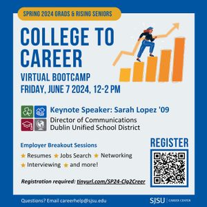 Image post by @sjsu_careercenter on Instagram